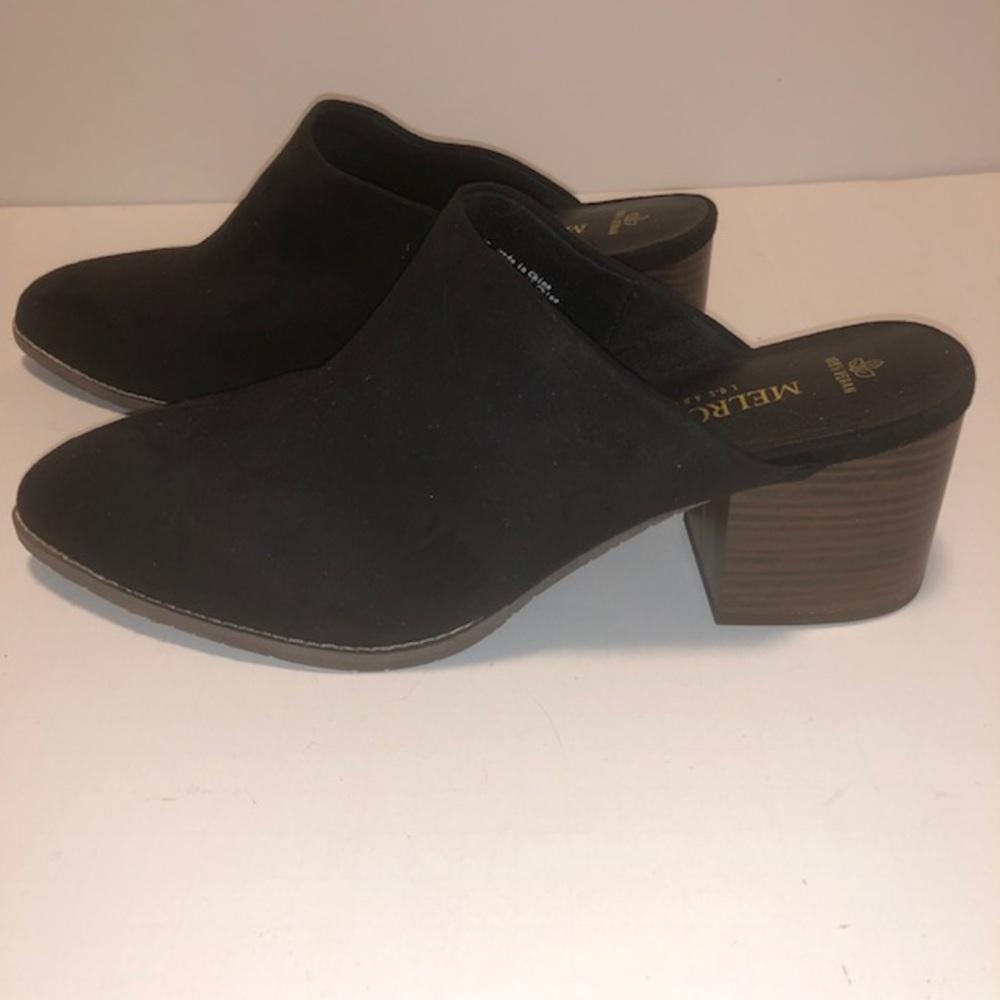 Melrose Ave heeled slip Ons size 11 NWOT